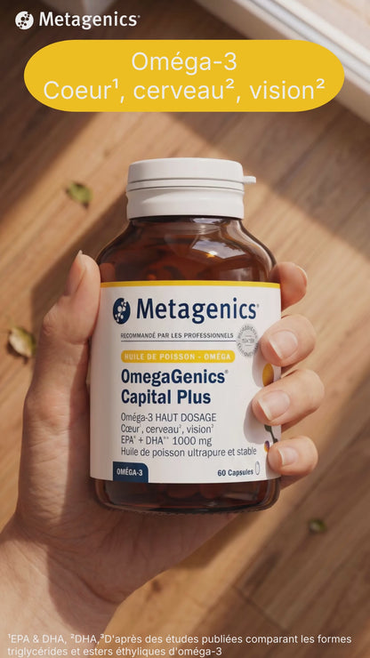OmegaGenics® Capital Plus - 60 gélules